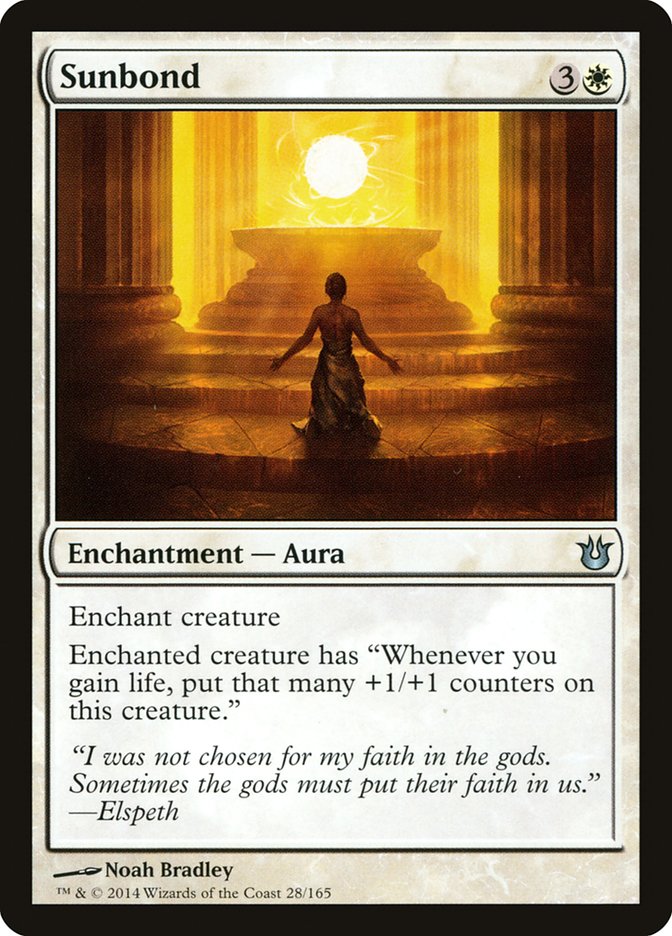 Sunbond [Born of the Gods] - Magic: The Gathering - Card Brawlers | Quebec | Canada |