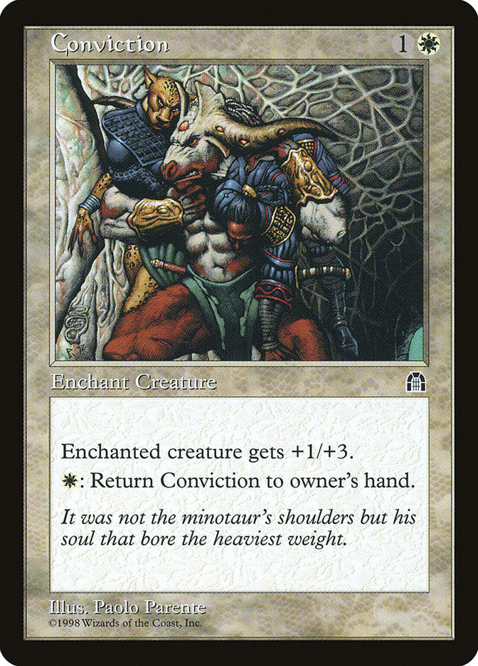 Conviction [Stronghold] - Magic: The Gathering - Card Brawlers | Quebec | Canada |