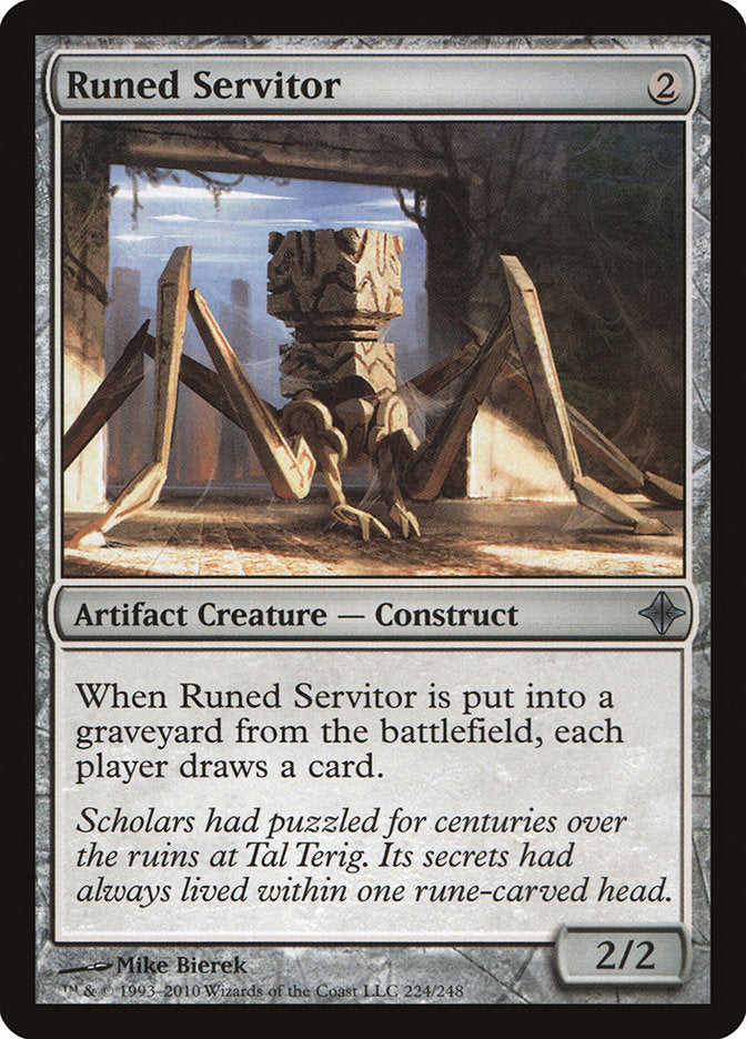 Runed Servitor [Rise of the Eldrazi] - Magic: The Gathering - Card Brawlers | Quebec | Canada |