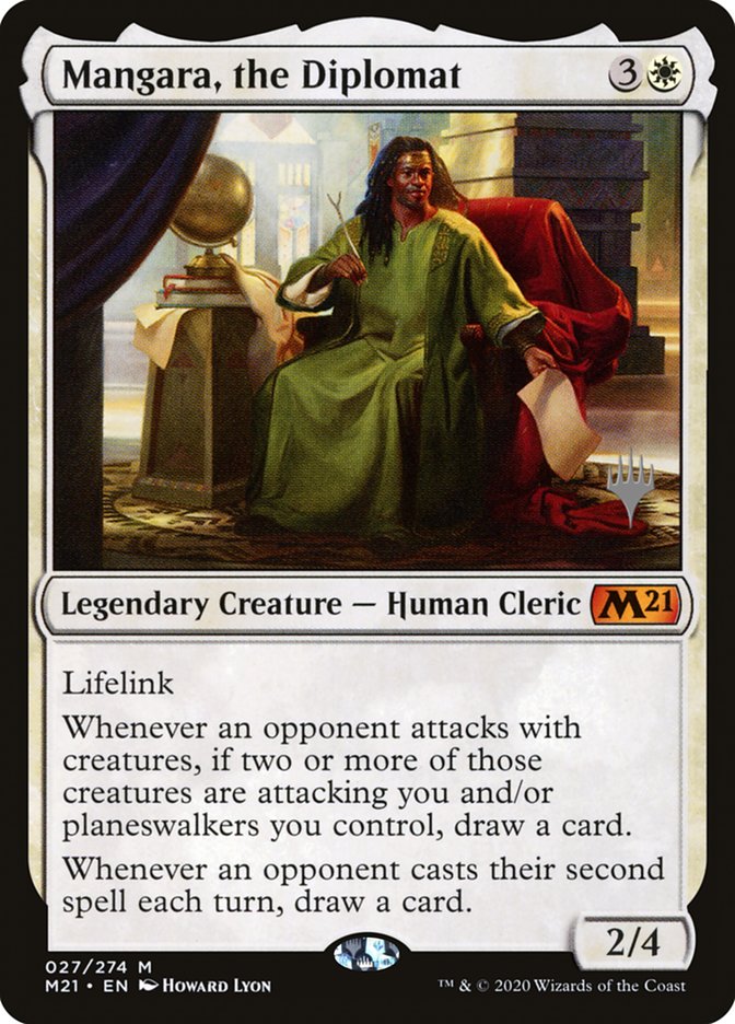 Mangara, the Diplomat (Promo Pack) [Core Set 2021 Promos] - Magic: The Gathering - Card Brawlers | Quebec | Canada |