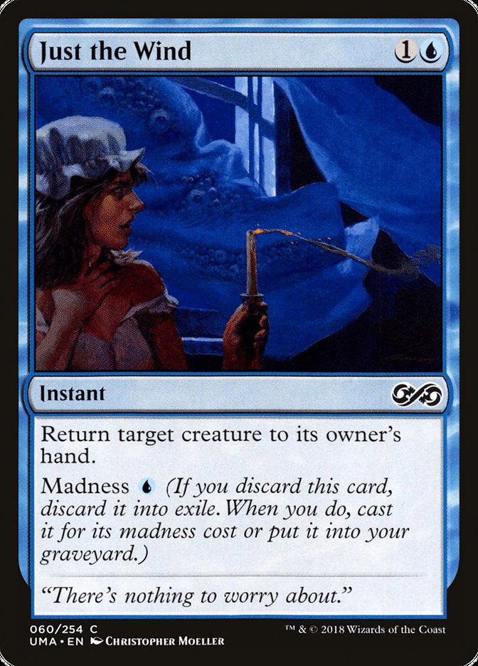 Just the Wind [Ultimate Masters] - Magic: The Gathering - Card Brawlers | Quebec | Canada |