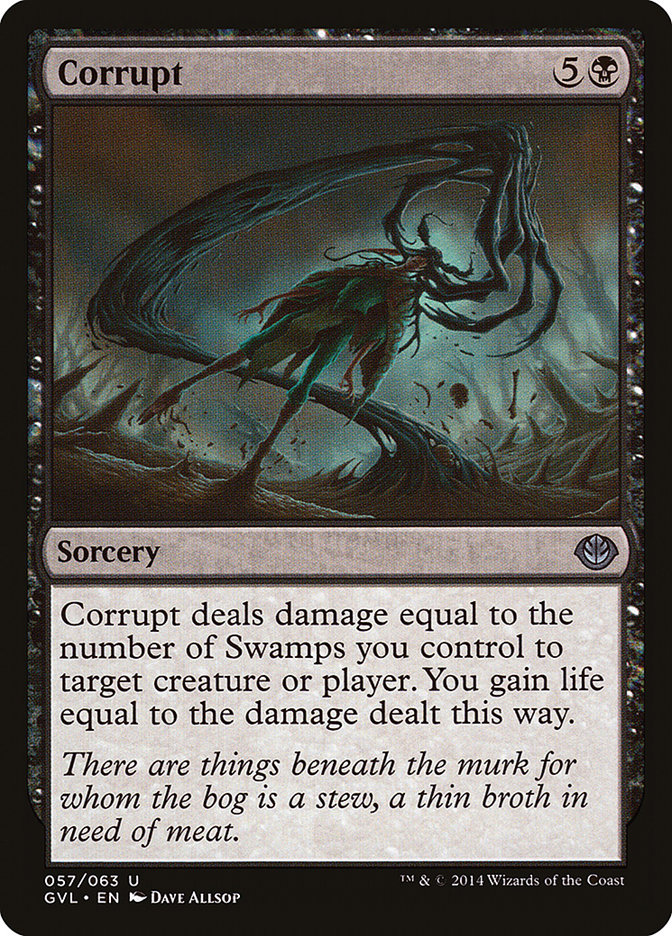 Corrupt (Garruk vs. Liliana) [Duel Decks Anthology] - Magic: The Gathering - Card Brawlers | Quebec | Canada |