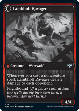 Lambholt Raconteur // Lambholt Ravager [Innistrad: Double Feature] - Magic: The Gathering - Card Brawlers | Quebec | Canada |
