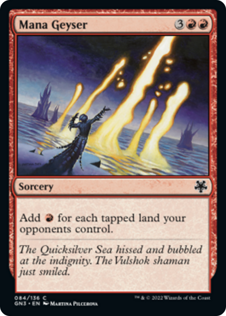Mana Geyser [Game Night: Free-for-All] - Magic: The Gathering - Card Brawlers | Quebec | Canada |