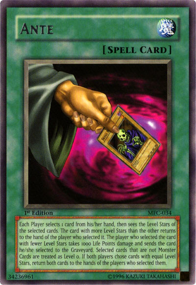 Ante [MFC-034] Rare - Yu-Gi-Oh! - Card Brawlers | Quebec | Canada |