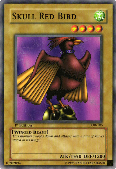 Skull Red Bird [LOB-105] Common - Yu-Gi-Oh! - Card Brawlers | Quebec | Canada |