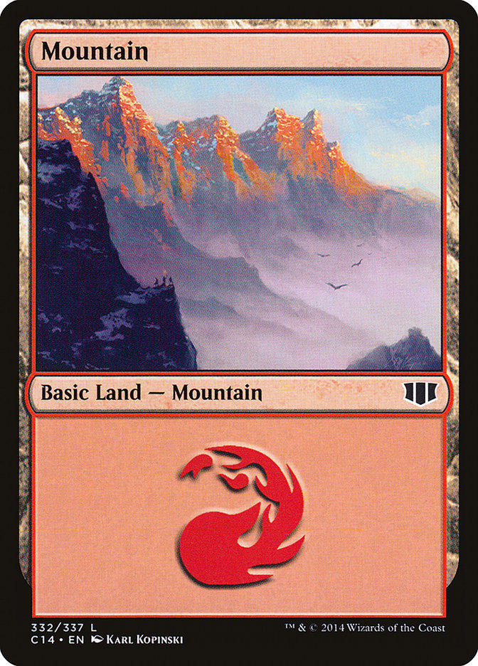 Mountain (332) [Commander 2014] - Magic: The Gathering - Card Brawlers | Quebec | Canada |