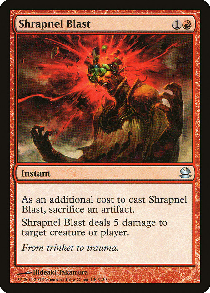 Shrapnel Blast [Modern Masters] - Magic: The Gathering - Card Brawlers | Quebec | Canada |
