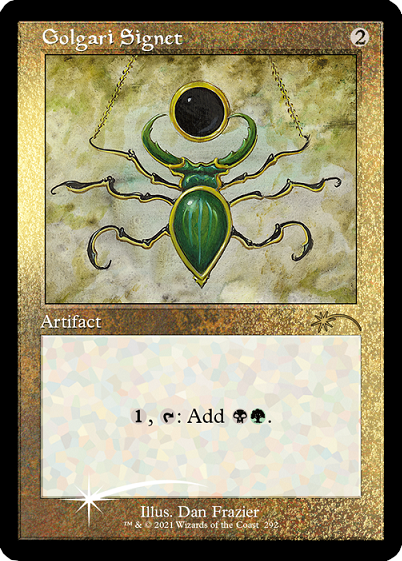 Golgari Signet (Retro) (Foil Etched) [Secret Lair Drop Series] - Magic: The Gathering - Card Brawlers | Quebec | Canada |