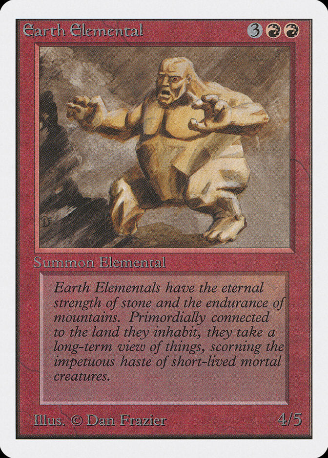 Earth Elemental [Unlimited Edition] - Magic: The Gathering - Card Brawlers | Quebec | Canada |