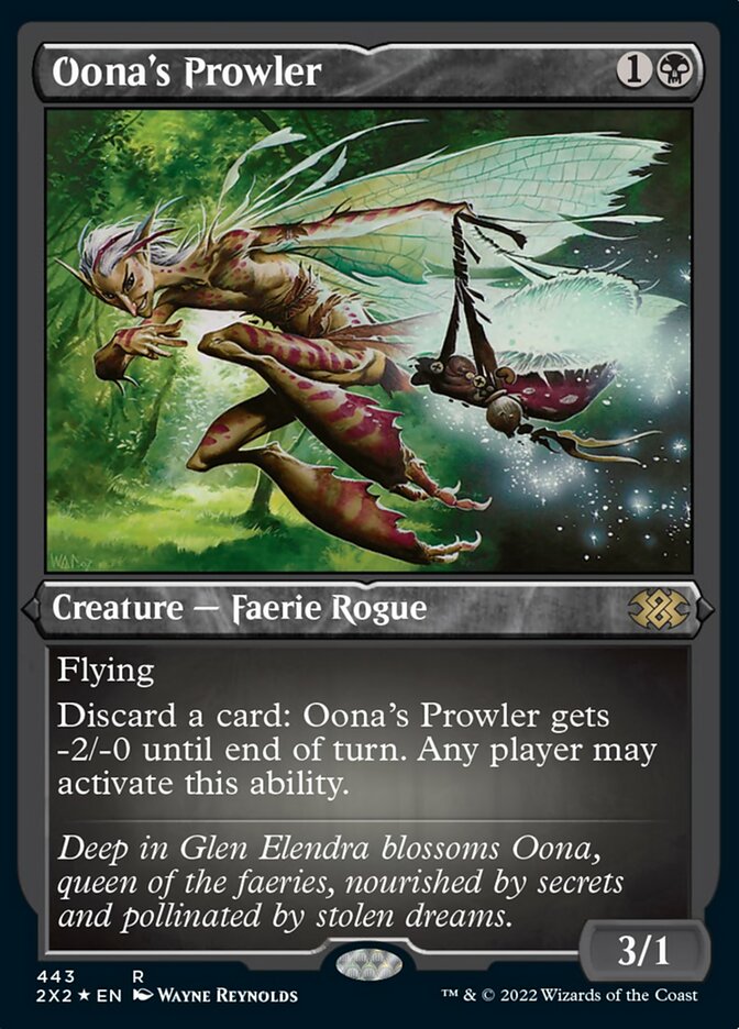 Oona's Prowler (Foil Etched) [Double Masters 2022] - Magic: The Gathering - Card Brawlers | Quebec | Canada |