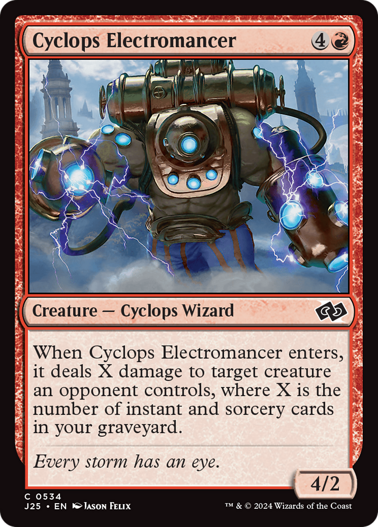 Cyclops Electromancer [Foundations Jumpstart] - Magic: The Gathering - Card Brawlers | Quebec | Canada |