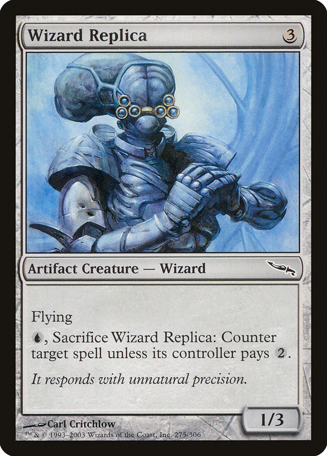 Wizard Replica [Mirrodin] - Magic: The Gathering - Card Brawlers | Quebec | Canada |