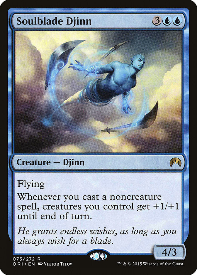 Soulblade Djinn [Magic Origins] - Magic: The Gathering - Card Brawlers | Quebec | Canada |