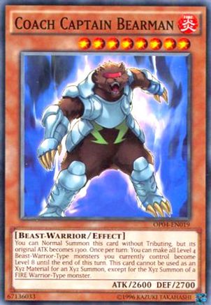 Coach Captain Bearman [OP04-EN019] Common - Yu-Gi-Oh! - Card Brawlers | Quebec | Canada |