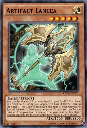 Artifact Lancea [OP04-EN020] Common - Yu-Gi-Oh! - Card Brawlers | Quebec | Canada |