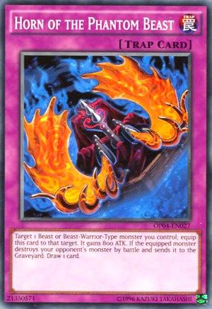 Horn of the Phantom Beast [OP04-EN027] Common - Yu-Gi-Oh! - Card Brawlers | Quebec | Canada |