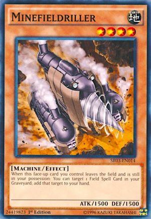 Minefieldriller [SR03-EN014] Common - Yu-Gi-Oh! - Card Brawlers | Quebec | Canada |