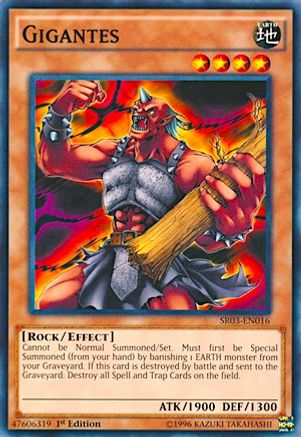Gigantes [SR03-EN016] Common - Yu-Gi-Oh! - Card Brawlers | Quebec | Canada |