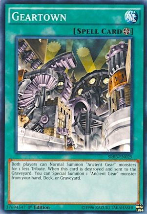 Geartown [SR03-EN025] Common - Yu-Gi-Oh! - Card Brawlers | Quebec | Canada |