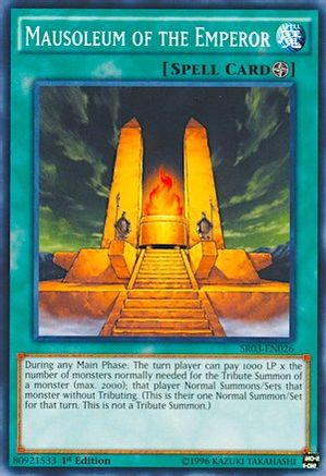 Mausoleum of the Emperor [SR03-EN026] Common - Yu-Gi-Oh! - Card Brawlers | Quebec | Canada |