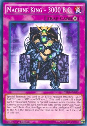 Machine King - 3000 B.C. [SR03-EN035] Common - Yu-Gi-Oh! - Card Brawlers | Quebec | Canada |