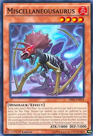 Miscellaneousaurus [SR04-EN014] Common - Yu-Gi-Oh! - Card Brawlers | Quebec | Canada |