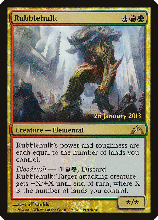 Rubblehulk [Gatecrash Prerelease Promos] - Magic: The Gathering - Card Brawlers | Quebec | Canada |