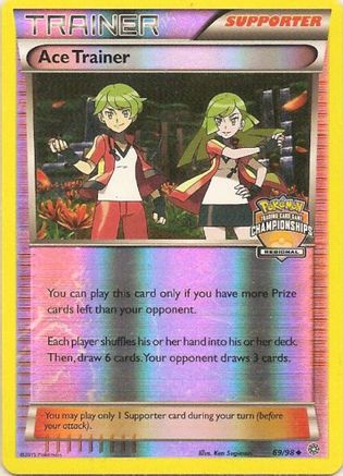 Ace Trainer (69/98) (Regional Championship Promo) [XY: Ancient Origins] - Pokémon - Card Brawlers | Quebec | Canada |