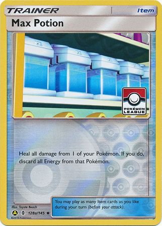 Max Potion (128a/145) (League Promo) [Sun & Moon: Guardians Rising] - Pokémon - Card Brawlers | Quebec | Canada |