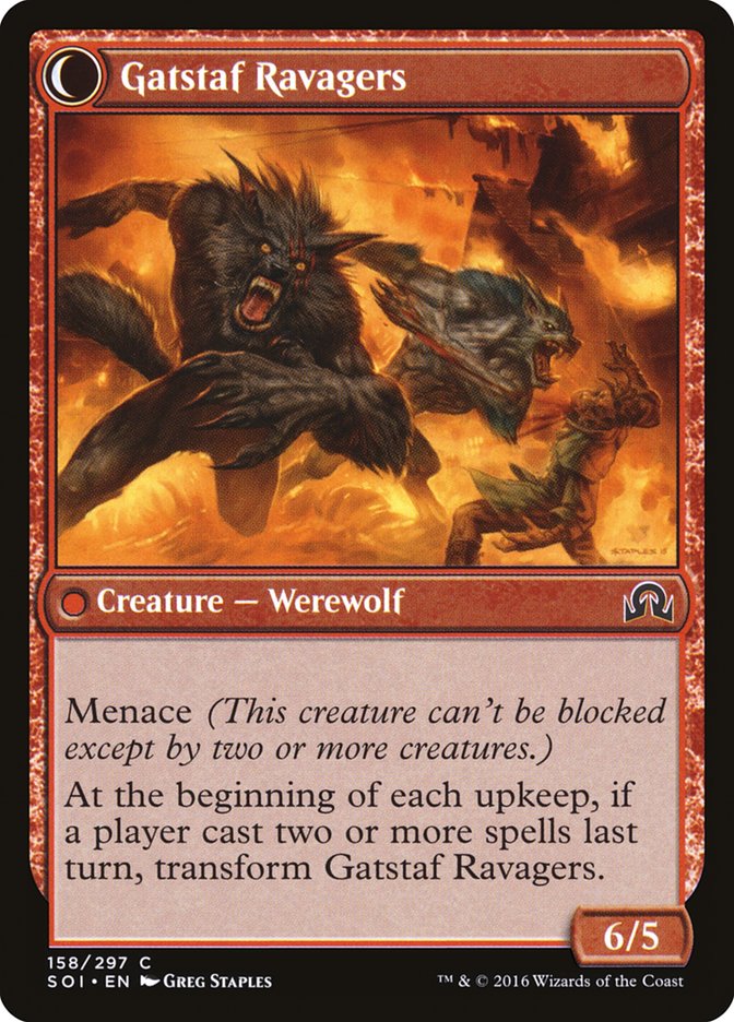 Gatstaf Arsonists // Gatstaf Ravagers [Shadows over Innistrad] - Magic: The Gathering - Card Brawlers | Quebec | Canada |