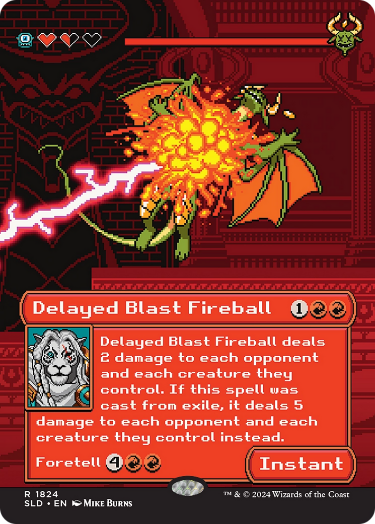 Delayed Blast Fireball (Rainbow Foil) [Secret Lair Drop Series] - Magic: The Gathering - Card Brawlers | Quebec | Canada |