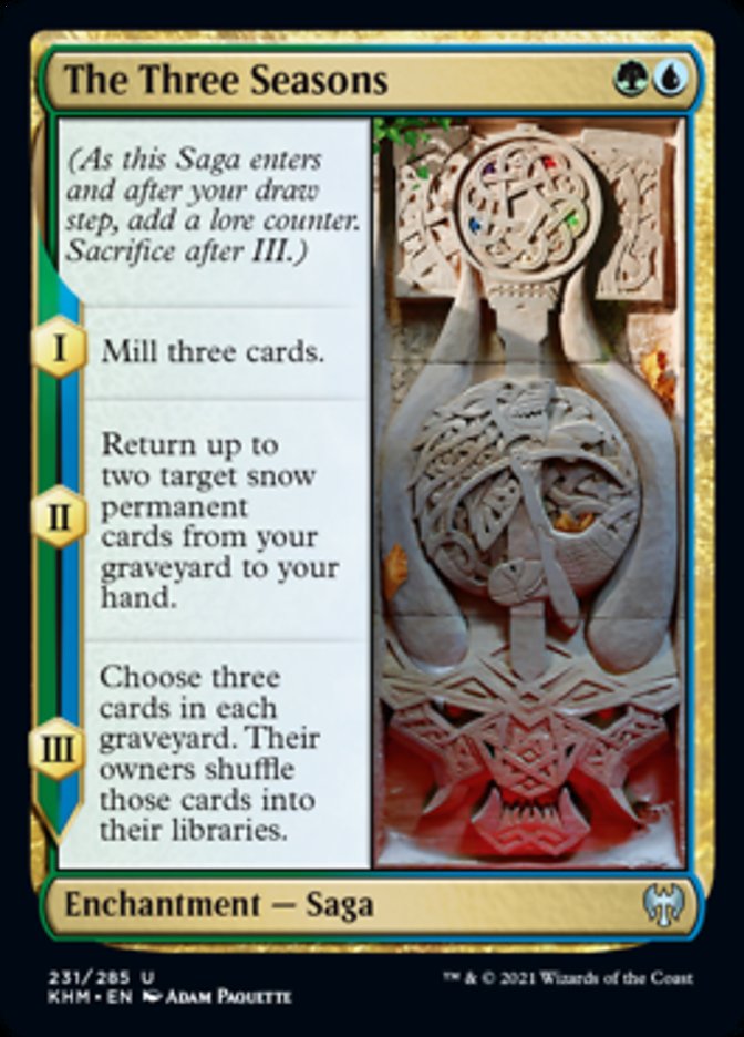 The Three Seasons [Kaldheim] - Magic: The Gathering - Card Brawlers | Quebec | Canada |