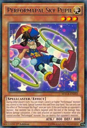 Performapal Sky Pupil [MACR-EN002] Rare - Yu-Gi-Oh! - Card Brawlers | Quebec | Canada |