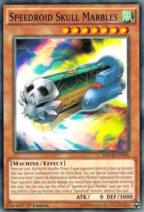Speedroid Skull Marbles [MACR-EN006] Common - Yu-Gi-Oh! - Card Brawlers | Quebec | Canada |