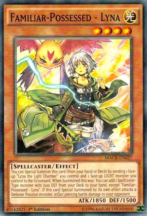 Familiar-Possessed - Lyna [MACR-EN037] Short Print - Yu-Gi-Oh! - Card Brawlers | Quebec | Canada |