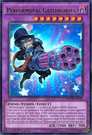 Performapal Gatlinghoul [MACR-EN040] Ultra Rare - Yu-Gi-Oh! - Card Brawlers | Quebec | Canada |