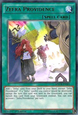 Zefra Providence [MACR-EN061] Rare - Yu-Gi-Oh! - Card Brawlers | Quebec | Canada |
