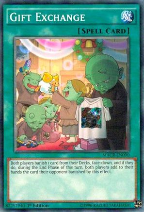 Gift Exchange [MACR-EN090] Common - Yu-Gi-Oh! - Card Brawlers | Quebec | Canada |