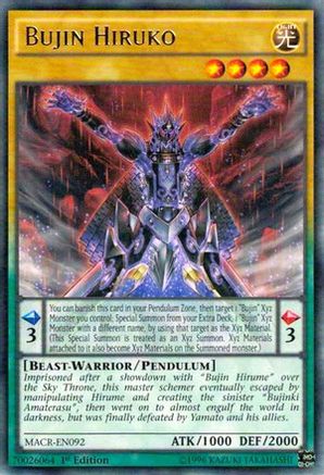 Bujin Hiruko [MACR-EN092] Rare - Yu-Gi-Oh! - Card Brawlers | Quebec | Canada |