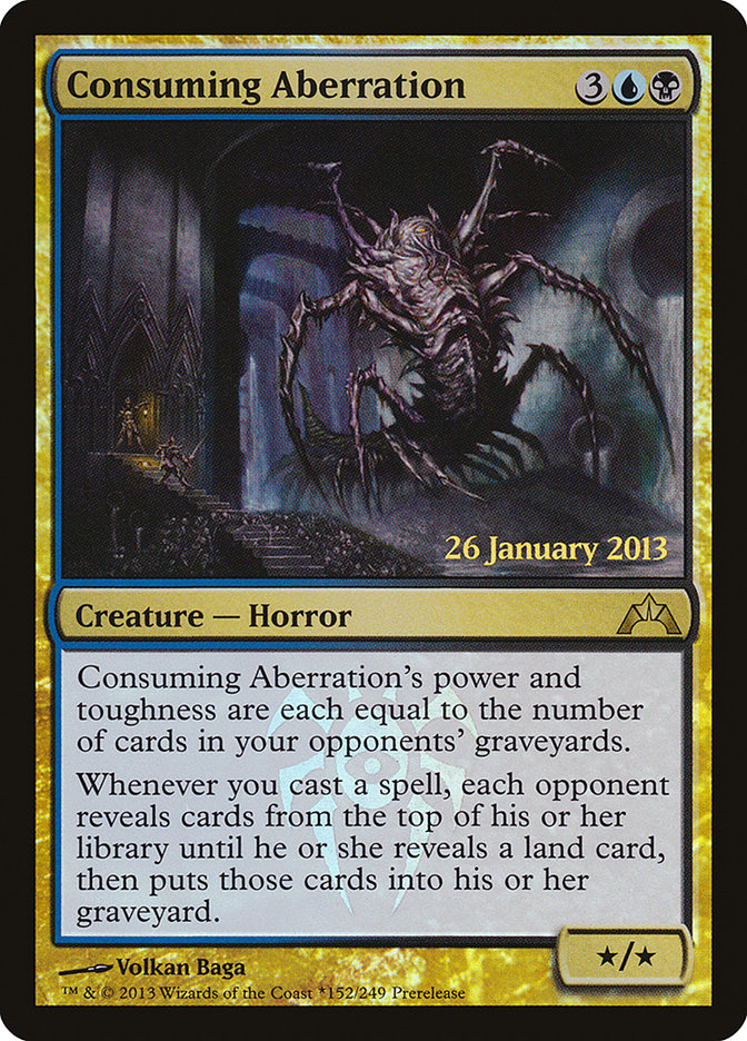 Consuming Aberration [Gatecrash Prerelease Promos] - Magic: The Gathering - Card Brawlers | Quebec | Canada |