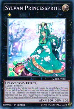 Sylvan Princessprite [MACR-EN093] Super Rare - Yu-Gi-Oh! - Card Brawlers | Quebec | Canada |