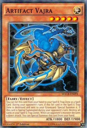 Artifact Vajra [MACR-EN094] Common - Yu-Gi-Oh! - Card Brawlers | Quebec | Canada |