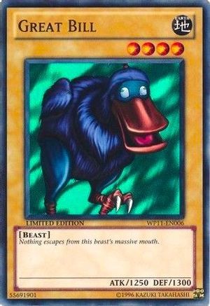 Great Bill [WP11-EN006] Super Rare - Yu-Gi-Oh! - Card Brawlers | Quebec | Canada |