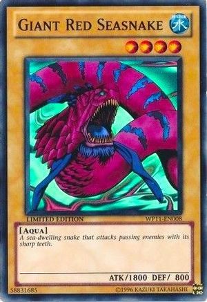 Giant Red Seasnake [WP11-EN008] Super Rare - Yu-Gi-Oh! - Card Brawlers | Quebec | Canada |