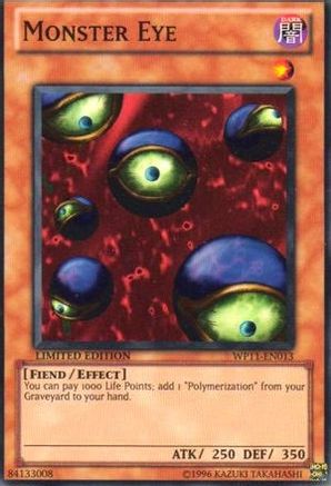 Monster Eye [WP11-EN013] Super Rare - Yu-Gi-Oh! - Card Brawlers | Quebec | Canada |