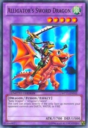 Alligator's Sword Dragon [WP11-EN015] Super Rare - Yu-Gi-Oh! - Card Brawlers | Quebec | Canada |