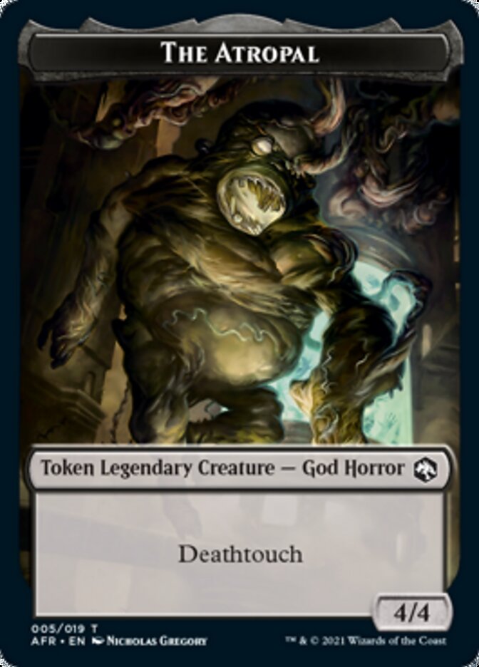 Tomb of Annihilation // The Atropal Double-Sided Token [Dungeons & Dragons: Adventures in the Forgotten Realms Tokens] - Magic: The Gathering - Card Brawlers | Quebec | Canada |