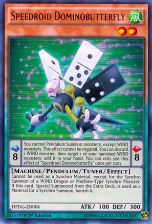 Speedroid Dominobutterfly [DPDG-EN004] Ultra Rare - Yu-Gi-Oh! - Card Brawlers | Quebec | Canada |