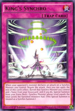 King's Synchro [DPDG-EN034] Rare - Yu-Gi-Oh! - Card Brawlers | Quebec | Canada |